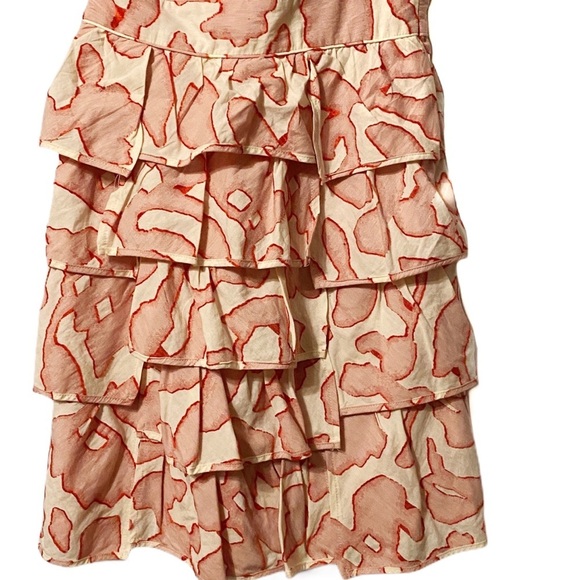 Cynthia Steffe pink cream one shoulder dress 6‎ - Picture 3 of 9